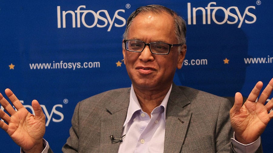 <div class="paragraphs"><p>N R Narayana Murthy. </p></div>