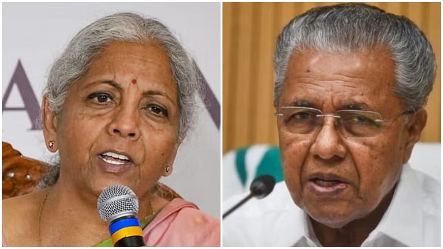<div class="paragraphs"><p>Nirmala Sitharaman and Pinarayi Vijayan</p></div>
