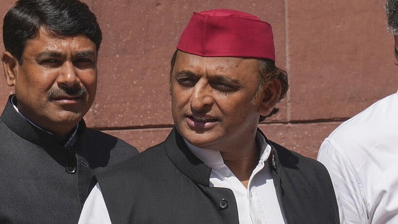 <div class="paragraphs"><p>Samajwadi Party MP Akhilesh Yadav during the Budget session of Parliament, in New Delhi, Wednesday, March 19, 2025.</p></div>