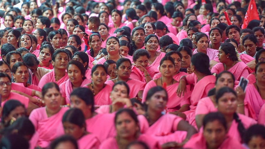 <div class="paragraphs"><p>Image for representation showing&nbsp;Anganwadi workers</p></div>