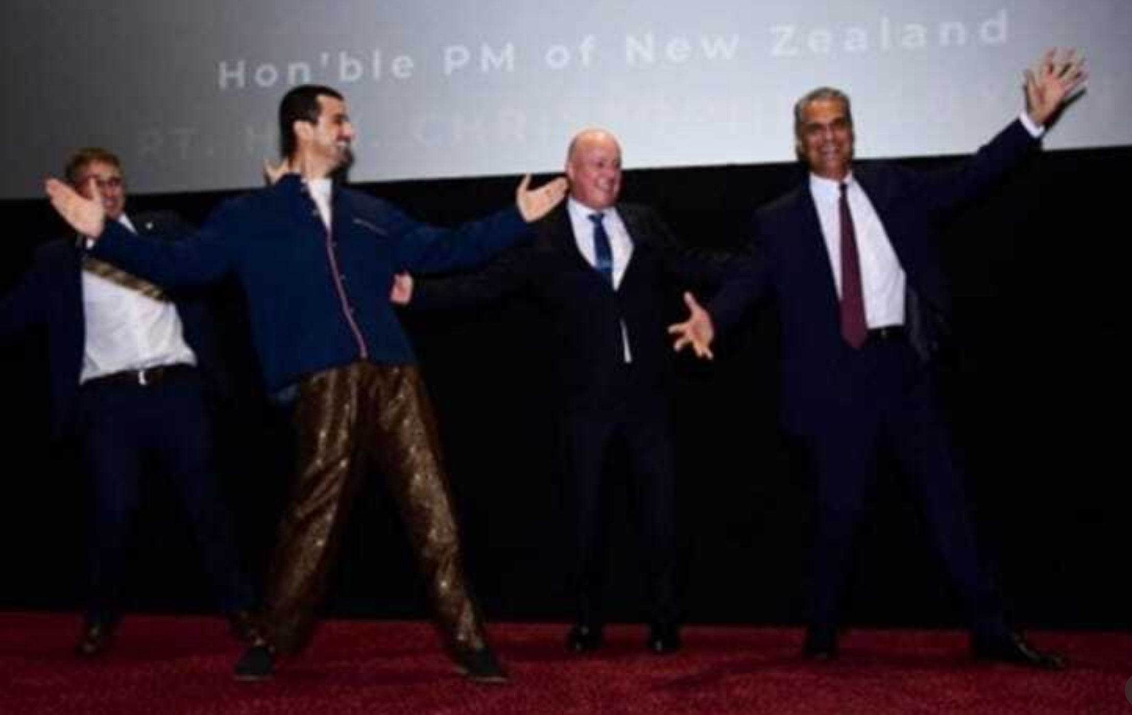 <div class="paragraphs"><p>New Zealand Prime Minister Christopher Luxon shakes a leg To song from the Bollywood classic ‘<em>Kaho Naa… Pyaar Hai’</em>. </p></div>