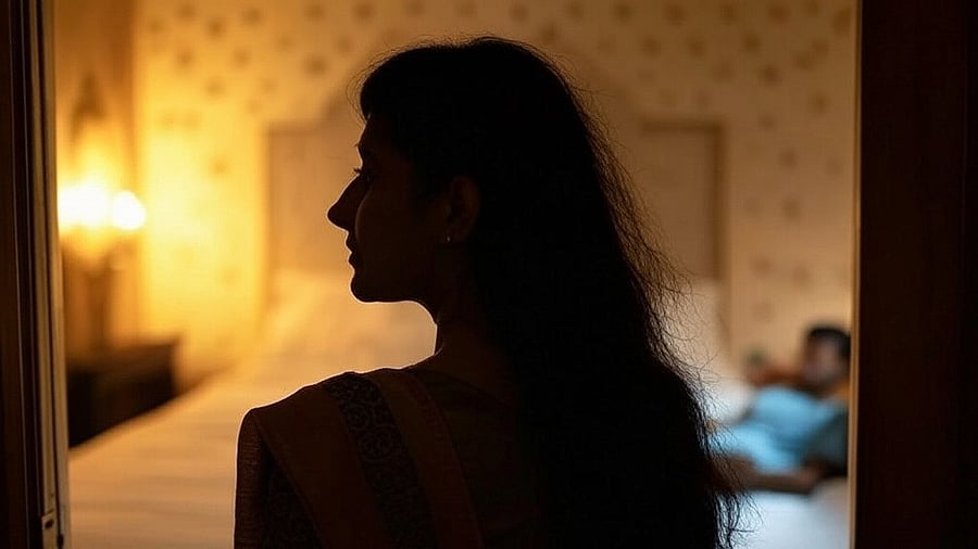 <div class="paragraphs"><p>Representative image generated by AI indicating honeytrapping.</p></div>