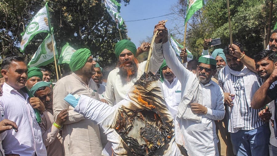 <div class="paragraphs"><p>Protest against Punjab Govt.</p></div>