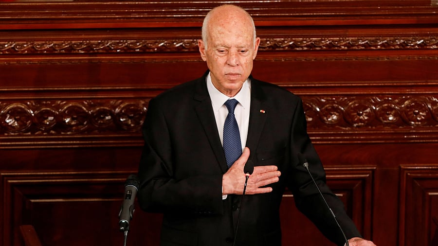 <div class="paragraphs"><p>Tunisia's President Kais Saied</p></div>