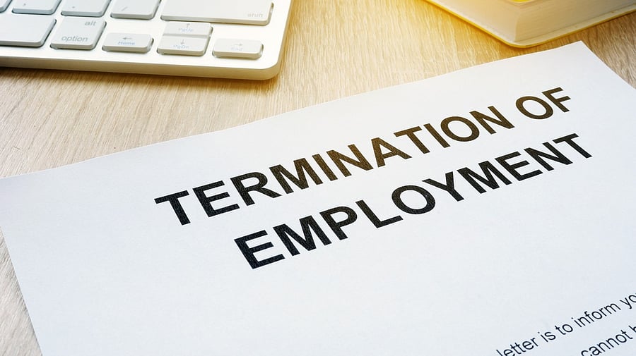<div class="paragraphs"><p>Image showing a termination notice. For representational purposes.</p></div>