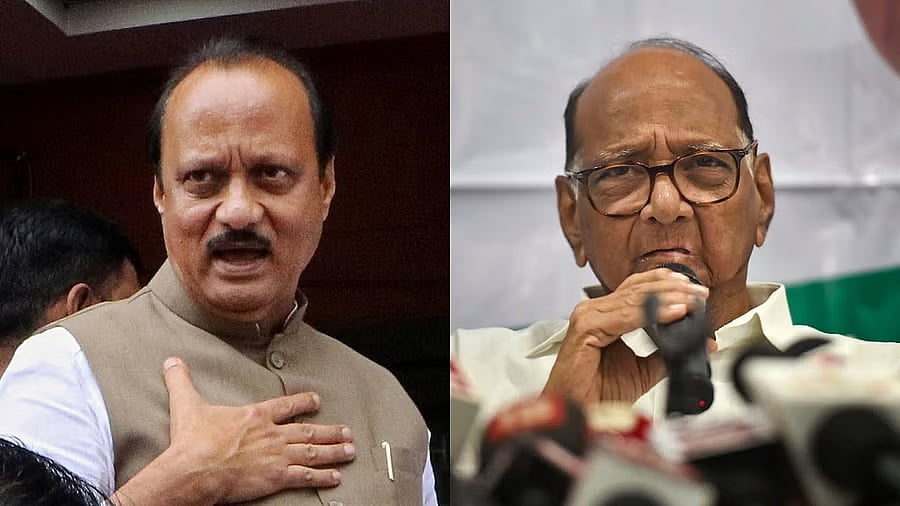 <div class="paragraphs"><p>Deputy Chief Minister Ajit Pawar (L) and NCP (SP) chief Sharad Pawar.&nbsp;</p></div>