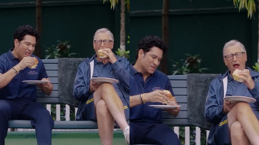<div class="paragraphs"><p>'A snack break before we get to work,' the video caption reads.</p></div>