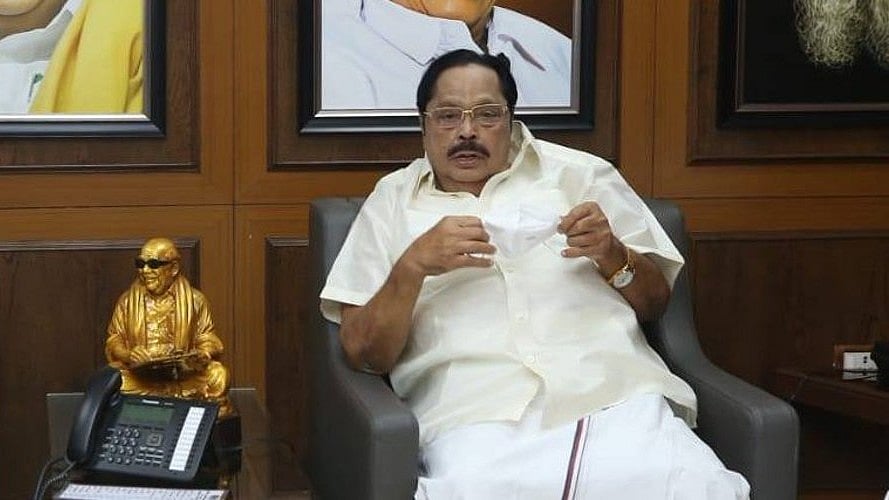 <div class="paragraphs"><p>Tamil Nadu's&nbsp;Water Resources Minister Durai Murugan.&nbsp;</p></div>