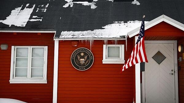 <div class="paragraphs"><p>Snow covers part of the roof at the US Consulate in Nuuk, Greenland.&nbsp;</p></div>