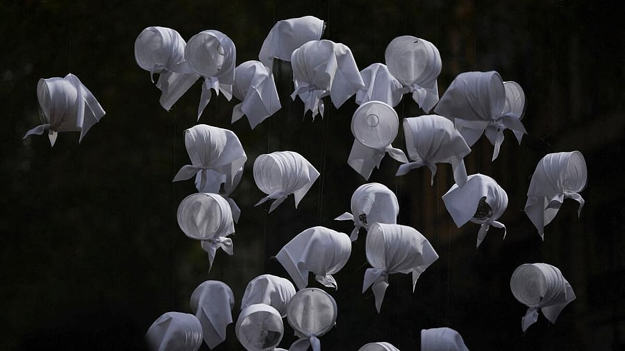 <div class="paragraphs"><p>Demonstration to mark the 49th anniversary of the 1976 military coup, at Plaza de Mayo square in Buenos Aires</p><p></p></div>