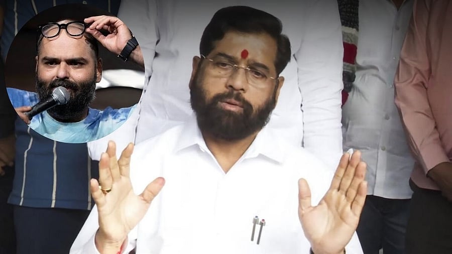 <div class="paragraphs"><p>Eknath Shinde and Kunal Kamra</p></div>