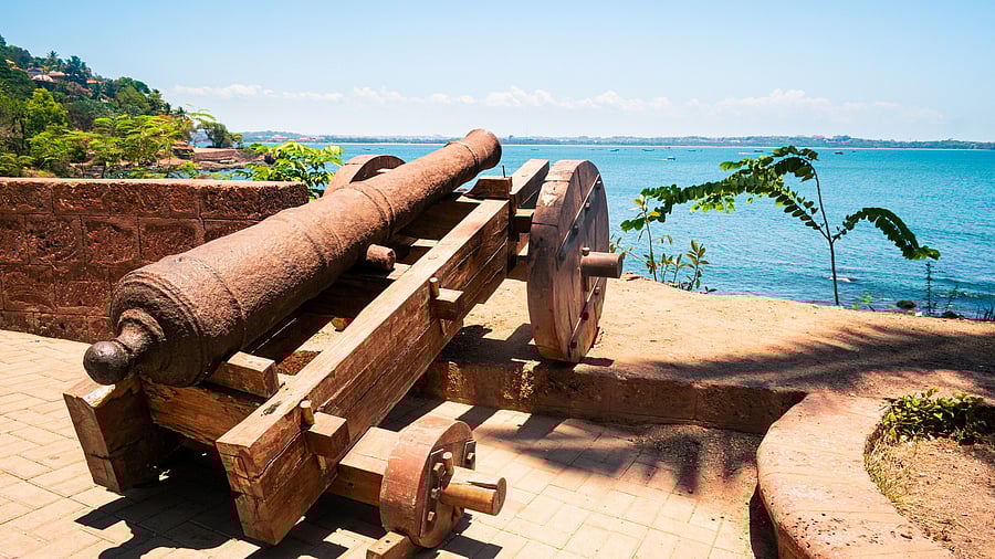 <div class="paragraphs"><p>An old Portuguese-era cannonball in Goa. (Image for representation)</p></div>