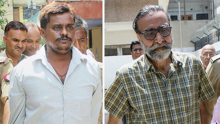 <div class="paragraphs"><p>File image of Surendra Koli (L) and Mohinder Pandher </p></div>