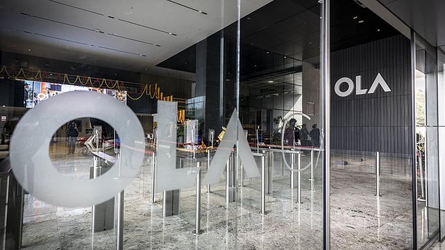 The Ola Electric Campus in Bengaluru, India.
Ola showroom