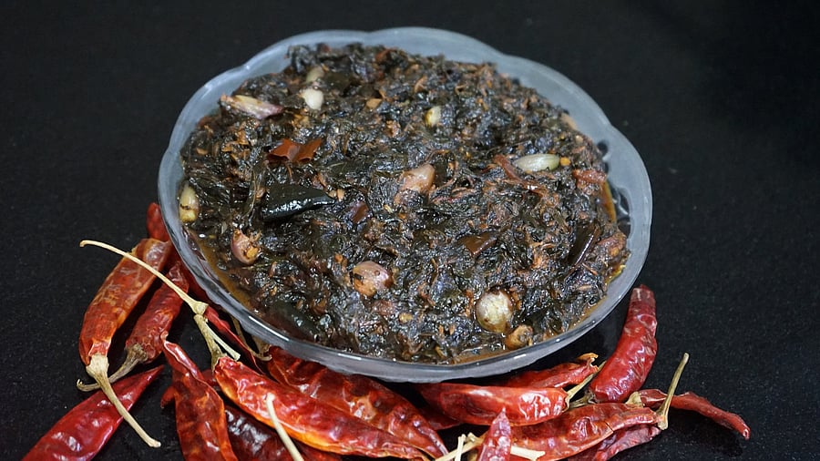 <div class="paragraphs"><p>Gongura pickle.</p></div>