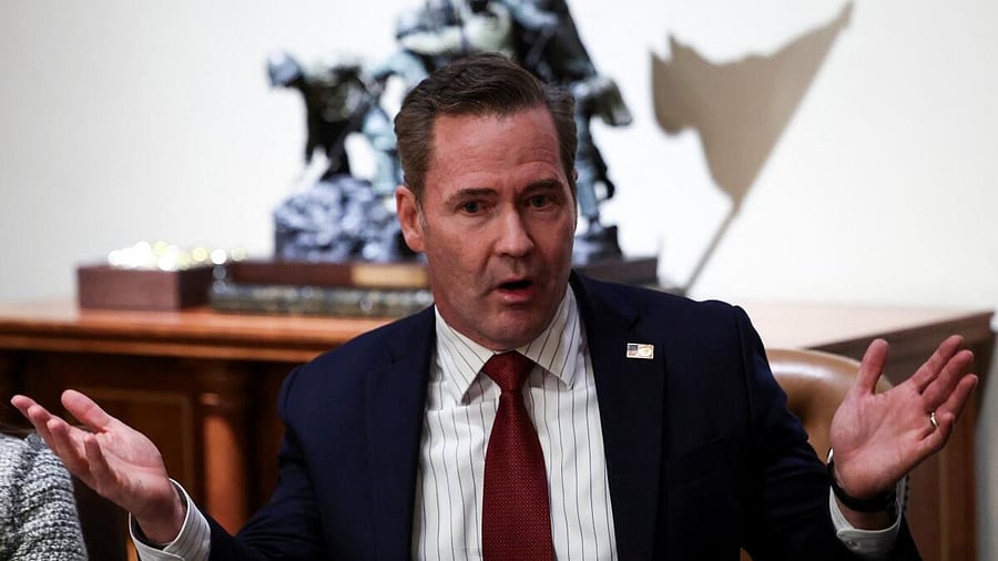 <div class="paragraphs"><p>US National Security Advisor Mike Waltz</p></div>