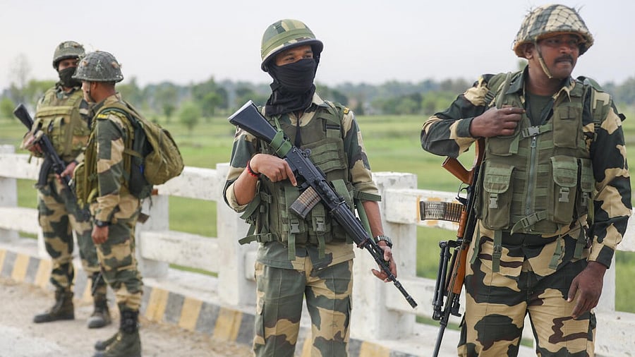 <div class="paragraphs"><p>Image showing security forces in J&amp;K's Kathua. For representational purposes.</p></div>