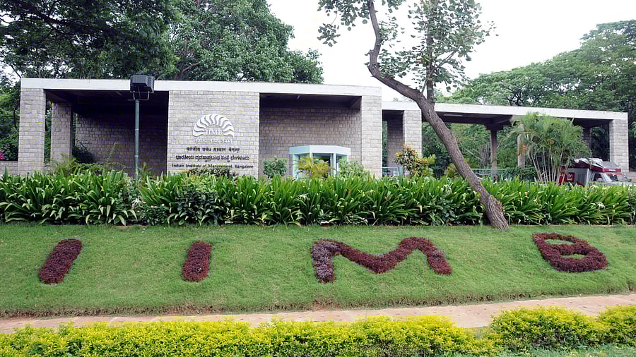 The Indian Institute of Management, Bangalore.