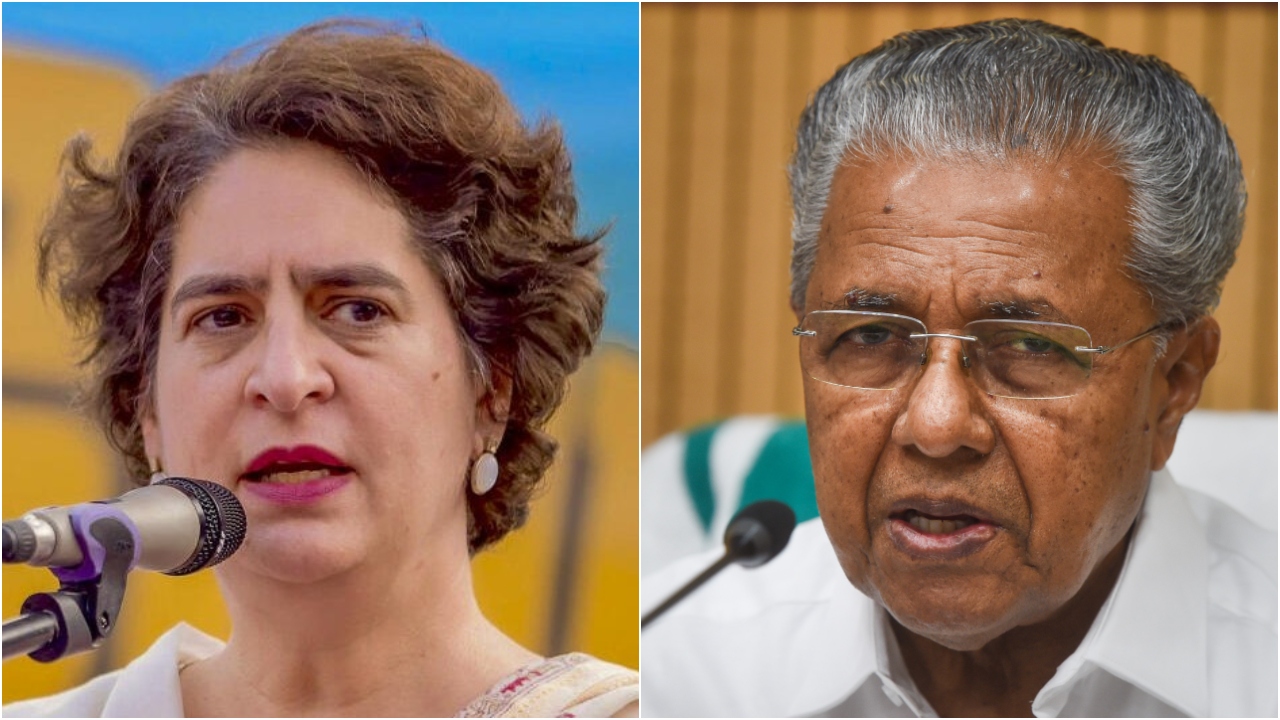 <div class="paragraphs"><p>Priyanka Gandhi Vadra(L), Kerala CM Pinarayi Vijayan. </p></div>