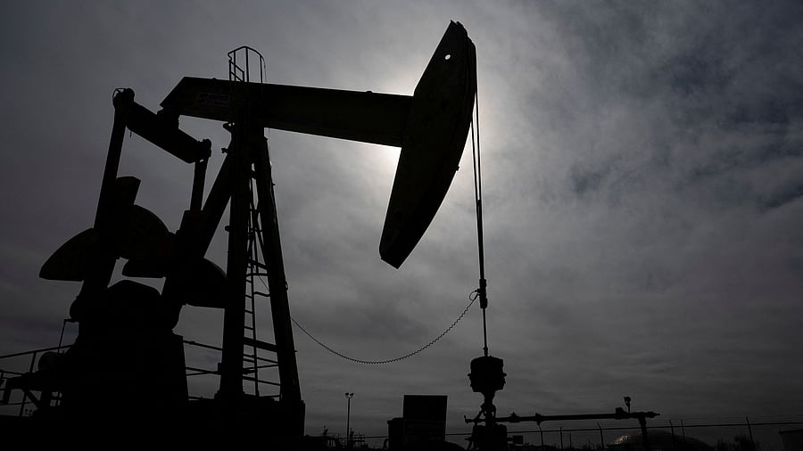 <div class="paragraphs"><p>A pump jack operates near a crude oil reserve. (Representative image.)</p></div>