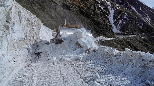 <div class="paragraphs"><p>Snow being cleared from the Srinagar-Leh National highway, the lifeline between the Kashmir Valley and Ladakh.</p></div>