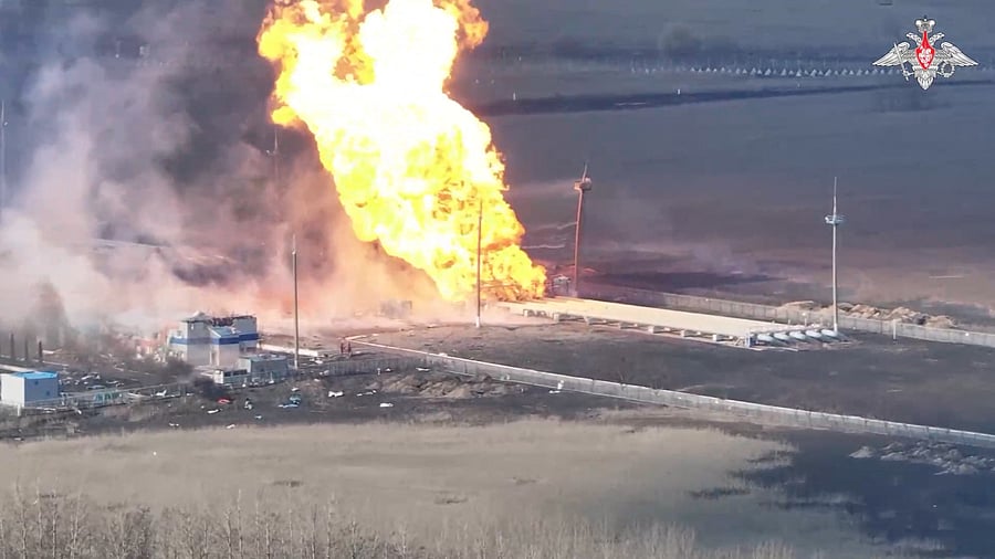 <div class="paragraphs"><p>Representative image of a Ukrainian missile strike in Russia.</p></div>