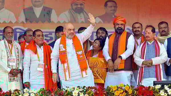 <div class="paragraphs"><p>Union Home Minister Amit Shah in Bihar. </p></div>