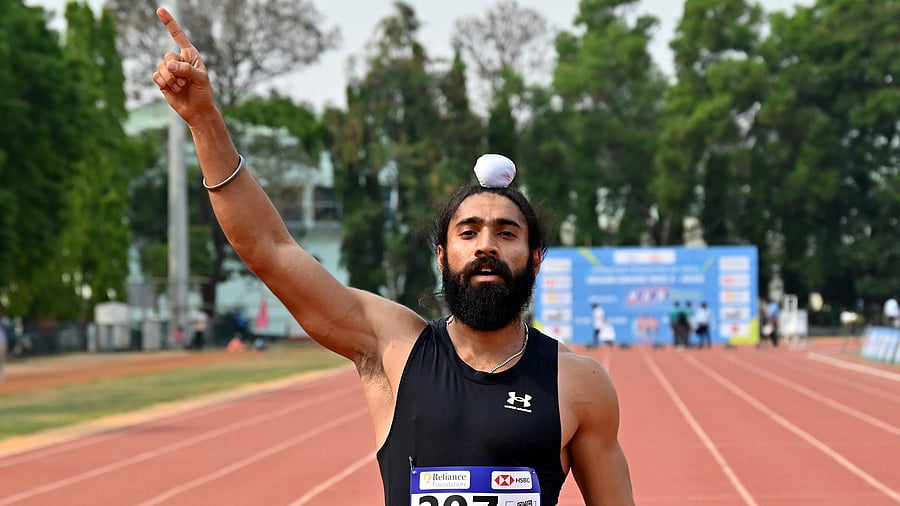<div class="paragraphs"><p>Gurindervir Singh became the fastest Indian across 100 metres on Friday.</p></div>