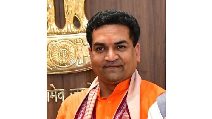 <div class="paragraphs"><p>Employment Minister Kapil Mishra </p></div>
