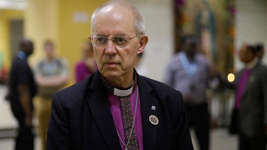 <div class="paragraphs"><p>Justin Welby, the former spiritual leader of Anglicans</p></div>