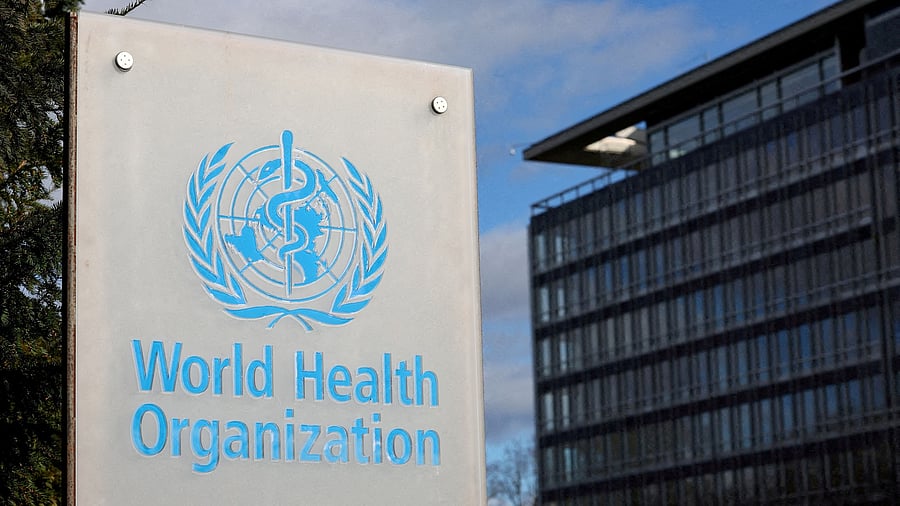 <div class="paragraphs"><p>A view shows The World Health Organization  headquarters in Geneva, Switzerland.</p></div>