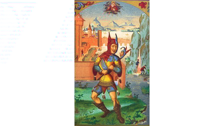 <div class="paragraphs"><p>Le fol en titre d´office 15th century 'The Madman by Office' in English. In historical contexts, it referred to a person who was officially designated or appointed to play the role of a "madman" or a 'fool' in the royal court or other noble households.</p></div>