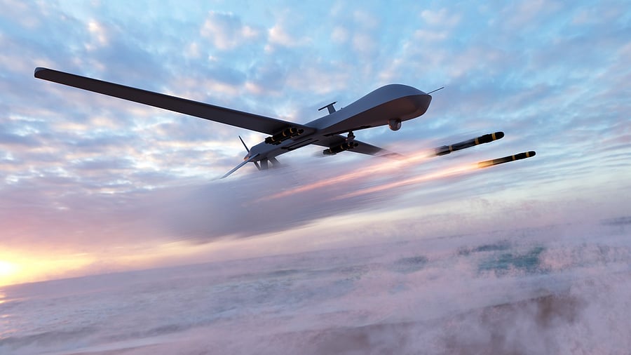 <div class="paragraphs"><p>Representative image of drone strikes.</p></div>