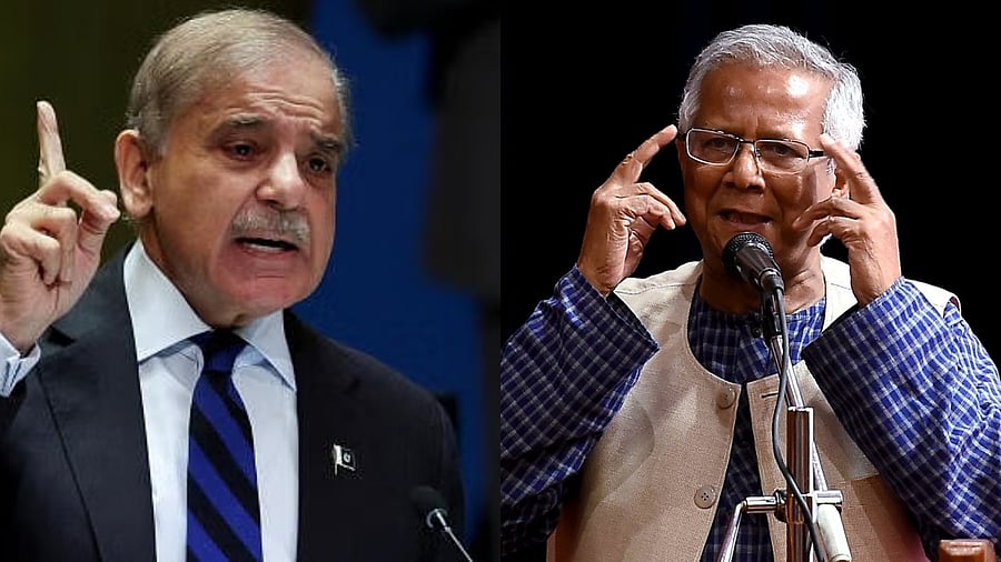 <div class="paragraphs"><p>From left: “Prime Minister Sharif, Muhammad Yunus</p></div>