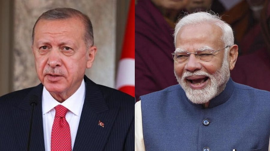<div class="paragraphs"><p>Turkish President Recep Tayyip Erdogan; Prime Minister Narendra Modi.</p></div>