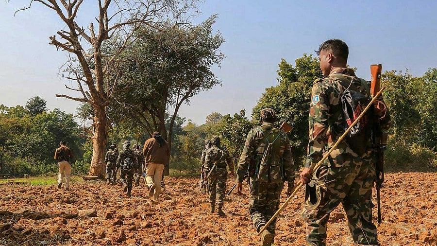 <div class="paragraphs"><p>Security forces in a Naxal-affected area of Chhattisgarh. (Image for representation)</p></div>