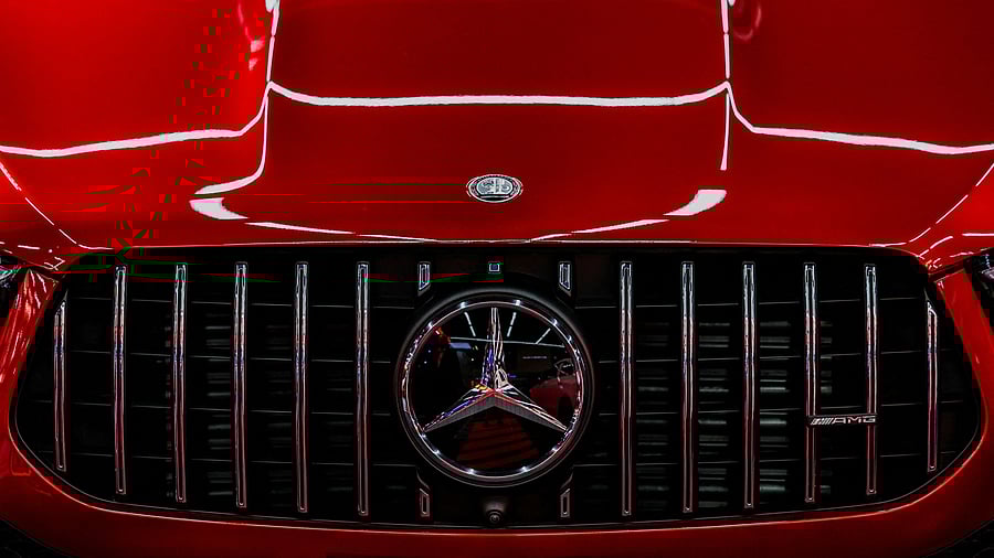 <div class="paragraphs"><p>The Mercedes-Benz logo is displayed at the 46th Bangkok International Motor Show in Bangkok, Thailand, March 24, 2025. </p></div>