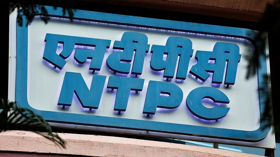<div class="paragraphs"><p>A signboard of NTPC is seen outside its office in Mumbai. </p></div>