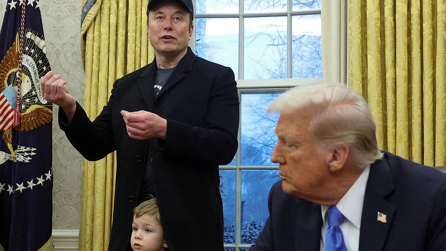 <div class="paragraphs"><p>A file image of Elon Musk (left) and Donald Trump. </p></div>