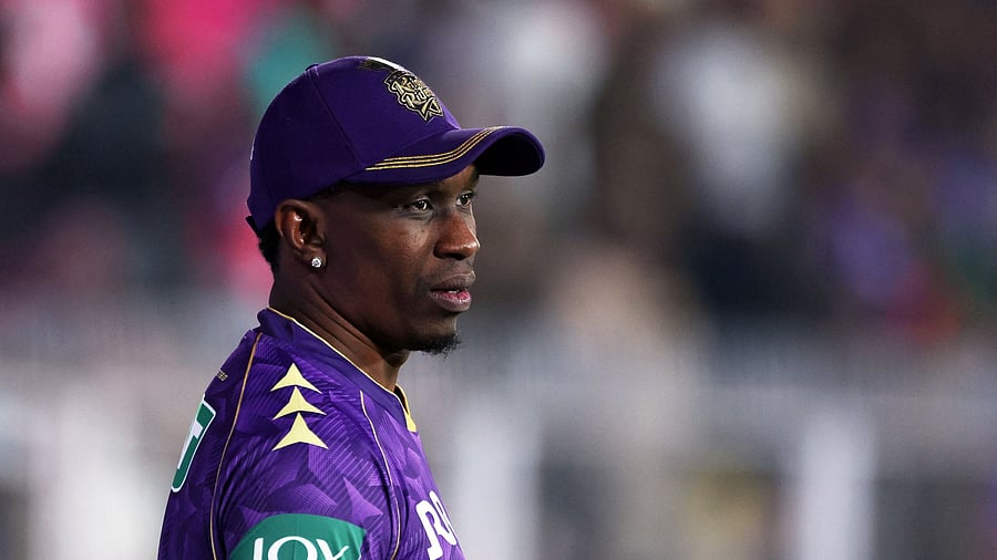 <div class="paragraphs"><p>Kolkata Knight Riders' mentor Dwayne Bravo during a match </p></div>