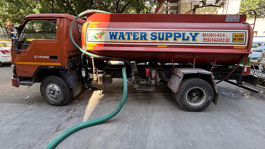 <div class="paragraphs"><p>Water tankers often come to the rescue of parched city residents during summer; but they carry a hefty price tag. </p></div>