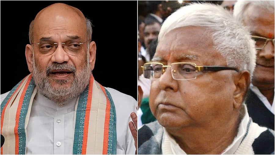 <div class="paragraphs"><p>Amit Shah(L) and Lalu Prasad Yadav</p></div>