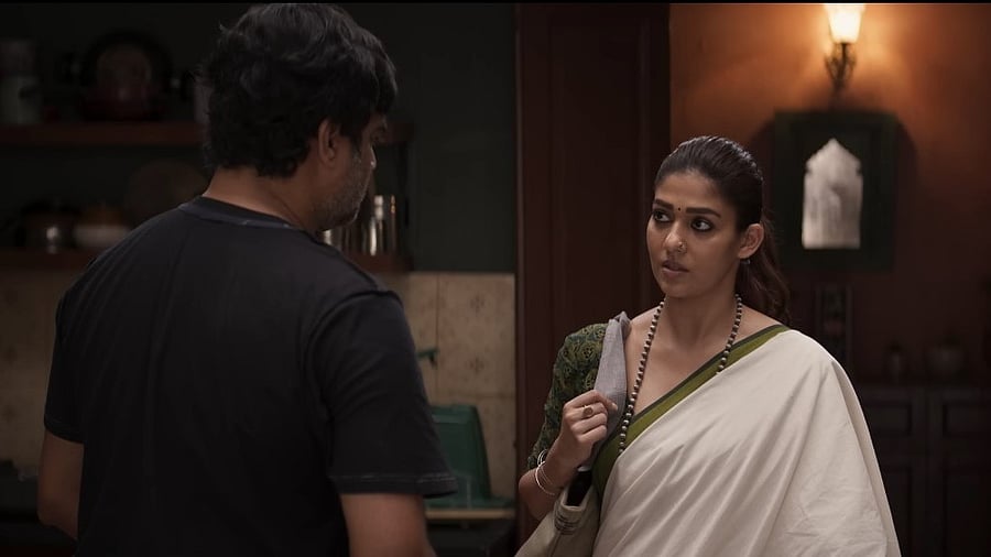 Nayanthara in Test.