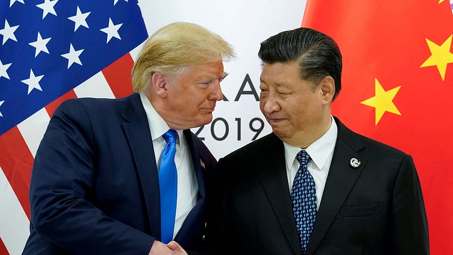 <div class="paragraphs"><p>US President Donald Trump with China's President Xi Jinping </p></div>