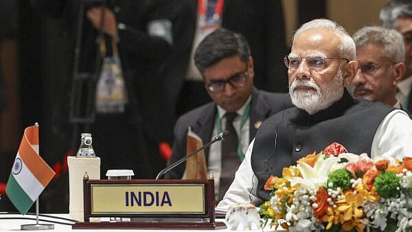<div class="paragraphs"><p>Prime Minister Narendra Modi at the 6th BIMSTEC Summit, in Bangkok</p></div>