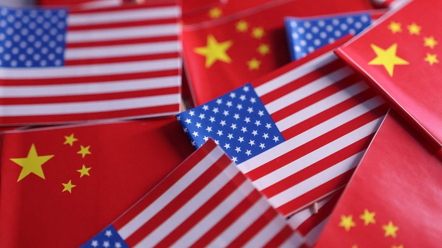 <div class="paragraphs"><p>US and Chinese flags are seen in this illustration taken March 20, 2025. </p></div>