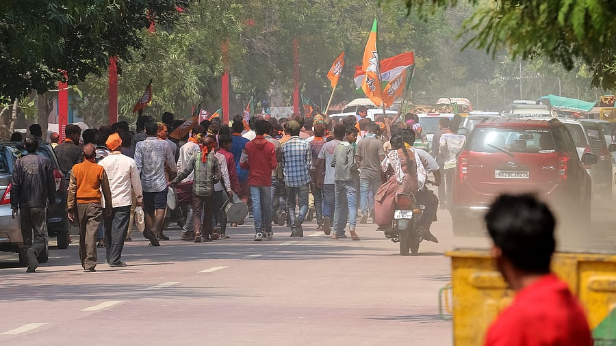 <div class="paragraphs"><p>Representtive image showing protesters in India</p></div>