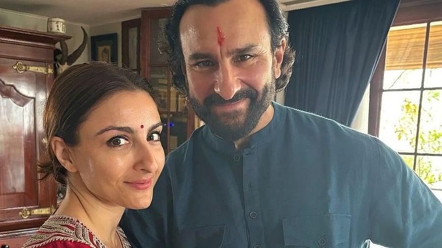 <div class="paragraphs"><p>Actor Soha Ali Khan says her brother Saif Ali Khan has returned to work after recovering from the injuries.</p></div>