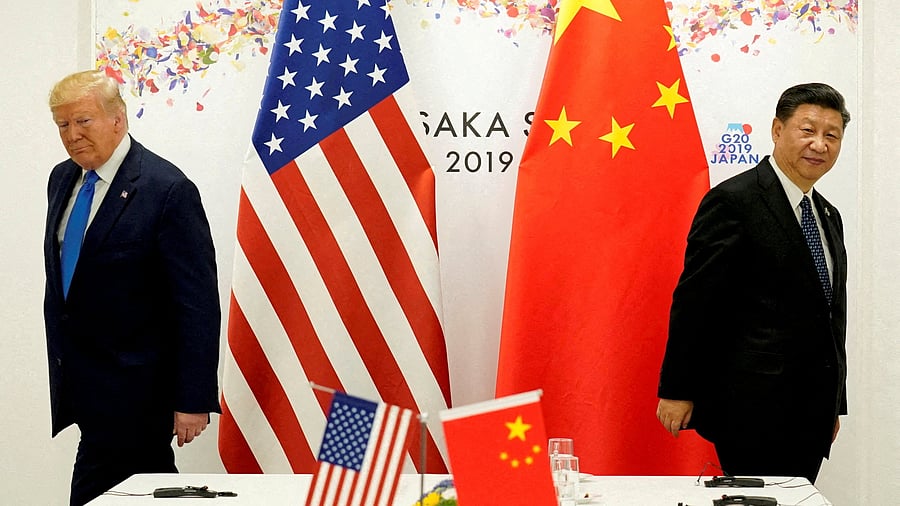 <div class="paragraphs"><p>US President Donald Trump (L) and China's President Xi Jinping (R). </p></div>