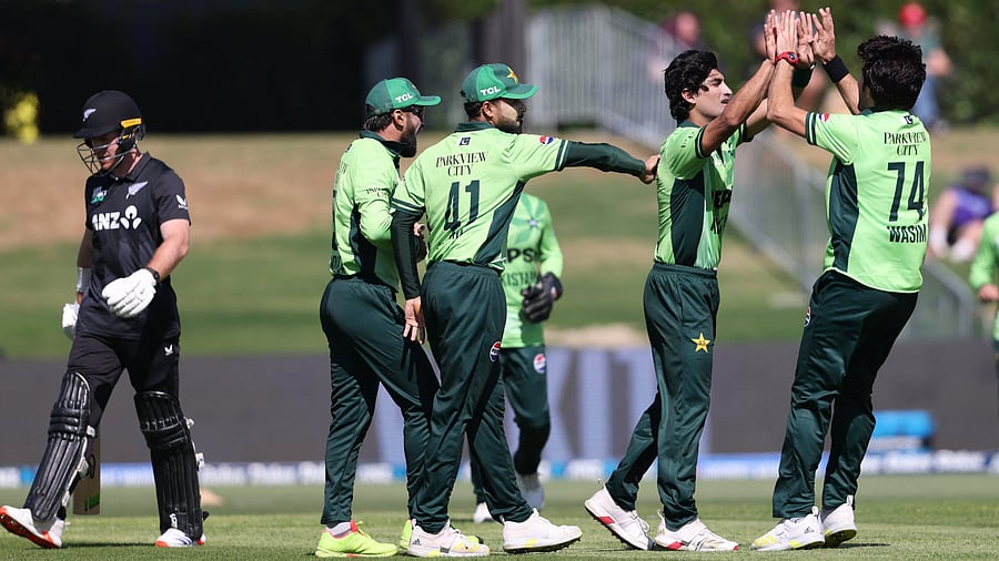 <div class="paragraphs"><p>Pakistan lost the match by 43 runs to suffer a 0-3 whitewash in the one-day series.</p></div>